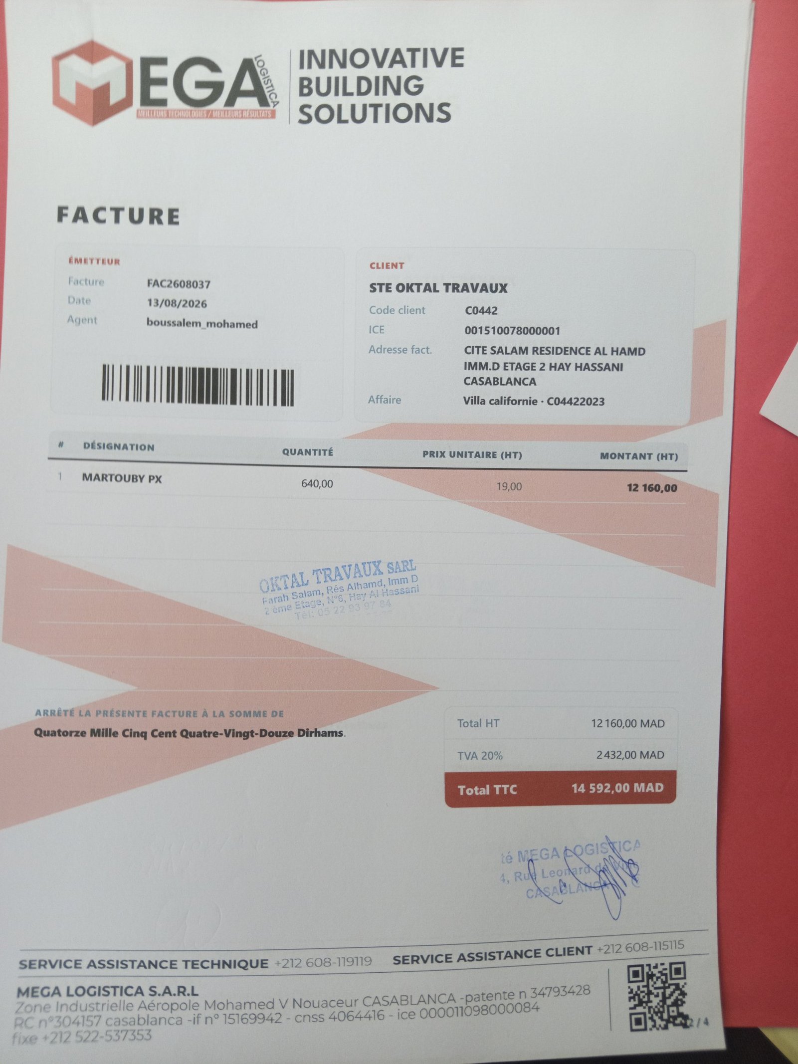 Image facture
