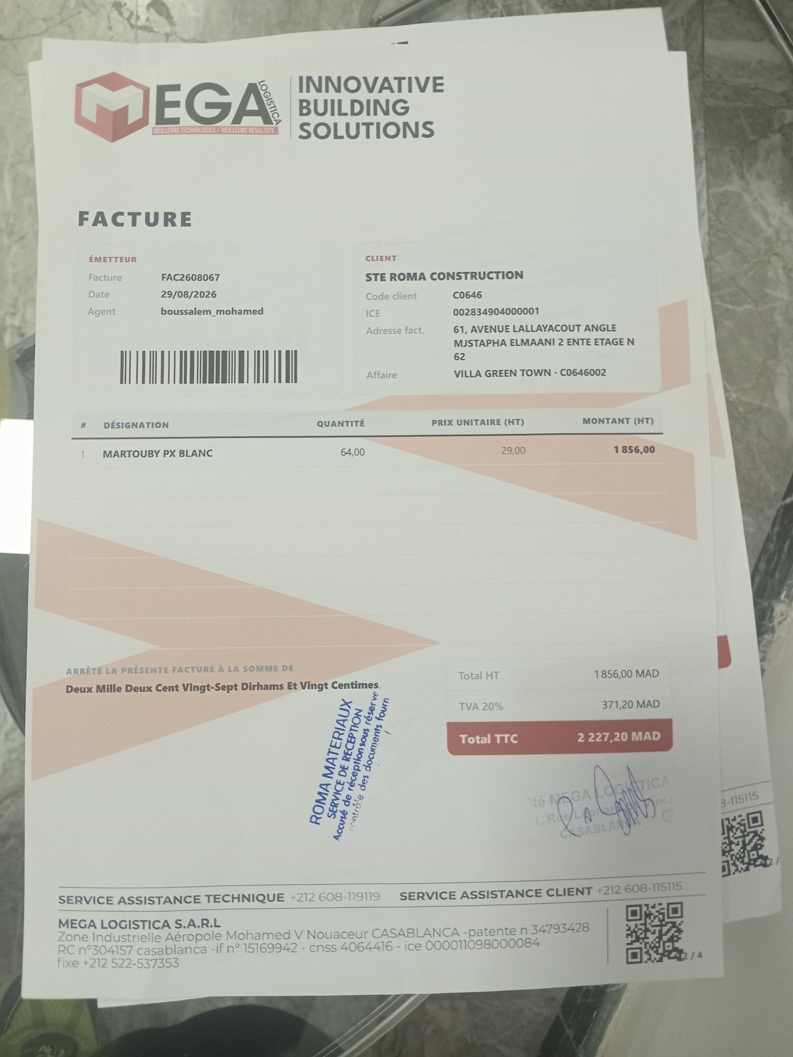 Image facture